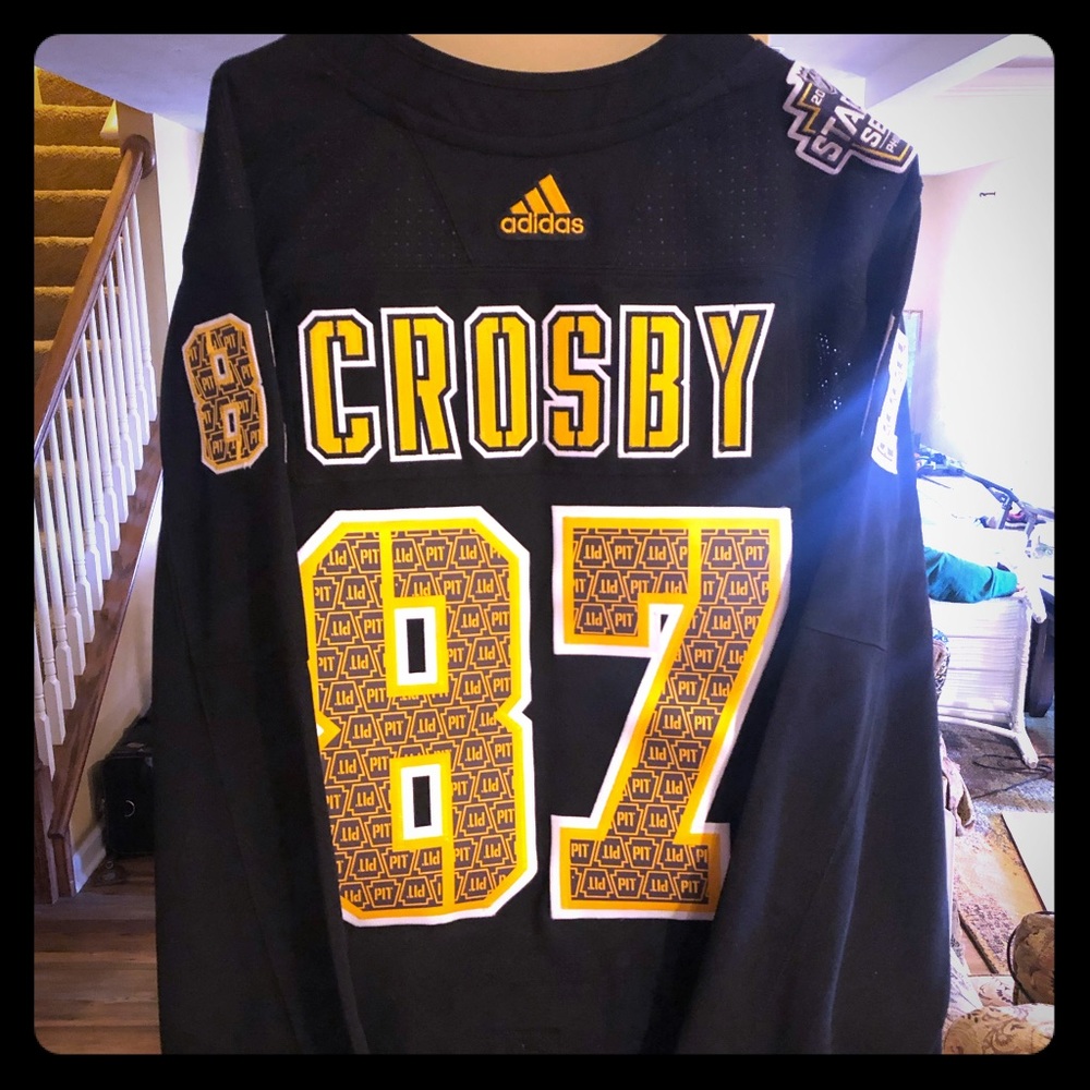 NHL Pittsburgh Penguins 2019 SS Practice Jersey